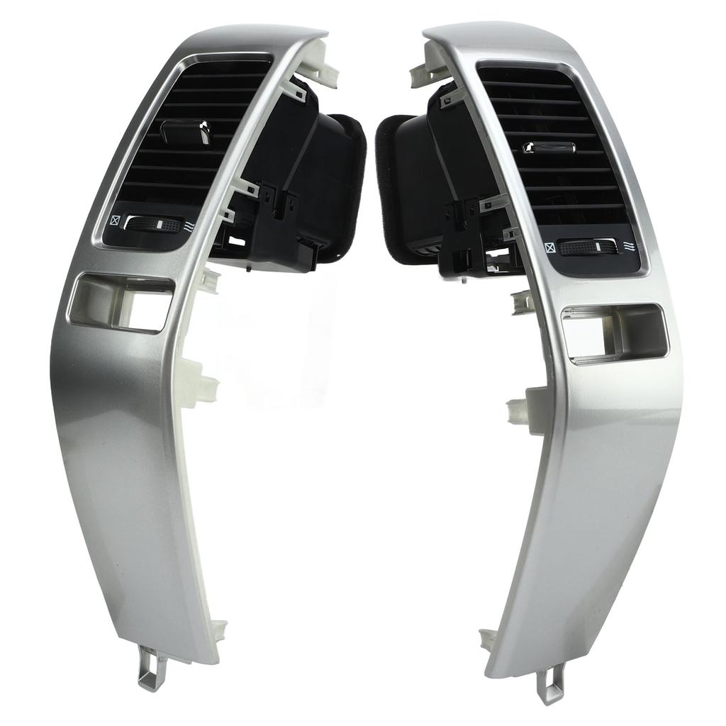 Dashboard Air Vent Assembly ABS Non Deform Scratch Resistant Decor Dashboard Air Vent Panel for Land Cruiser Prado 2003‑2009