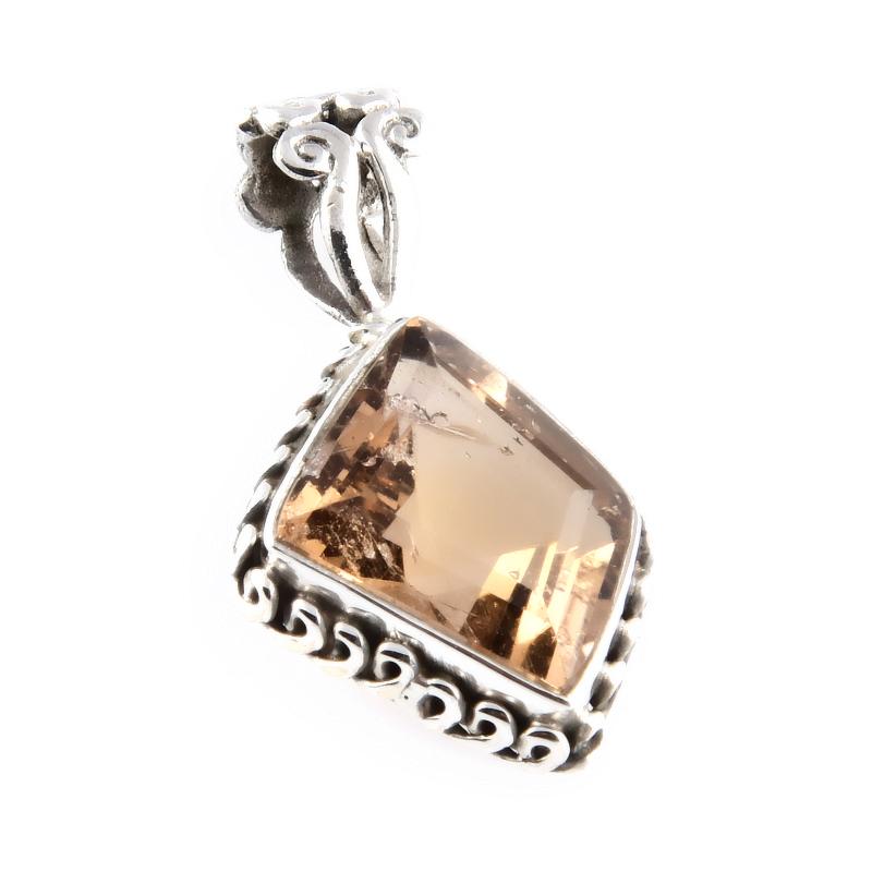 

Natural Ametrine Gemstone 925 Solid Sterling Silver Jewelry Pendant 1 o9s92