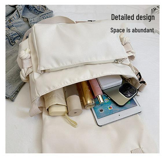 2025 Trendy Unisex Workwear Shoulder & Crossbody Bag - Fashionable Messenger Style for Campus & Going Out