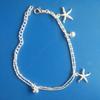 1Pc Starfish Barefoot Sandals Tribal Fashion Designer Anklet Foot Leg Chain Bell Bracelet Bikini Beach Jewelry Anklets For Women