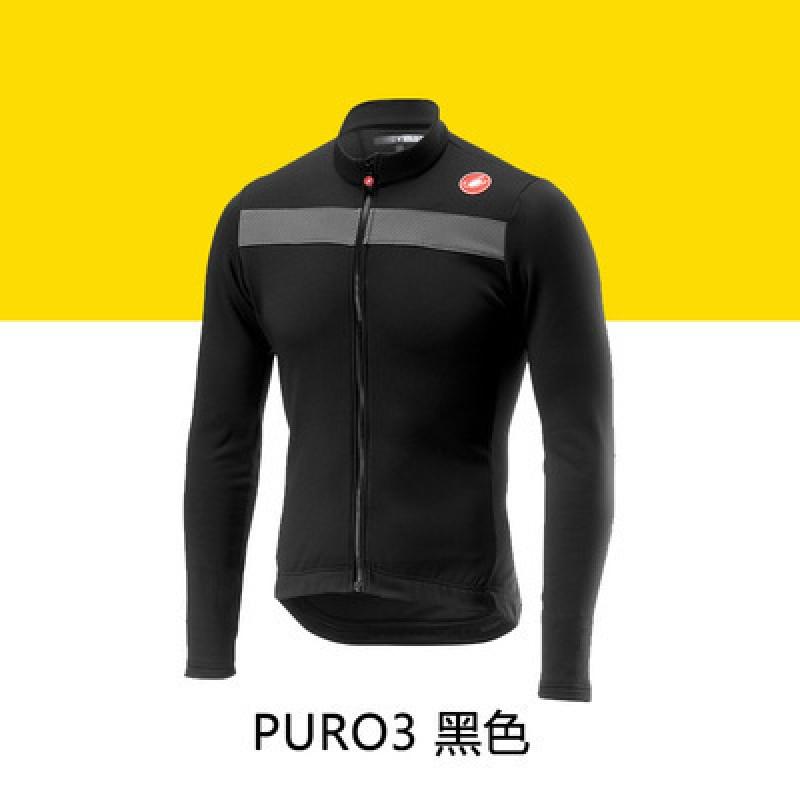 Fleece Thermal Cycling Jersey Winter Road Mountain Biking Unisex Warm Long Sleeve Bike Top