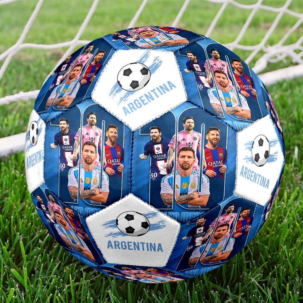 Messi 10 Number Football Jersey Size 5 Soccer Football Machinestitched Indooroutdoor Universal Football Unique Gift For Soccer Lovers