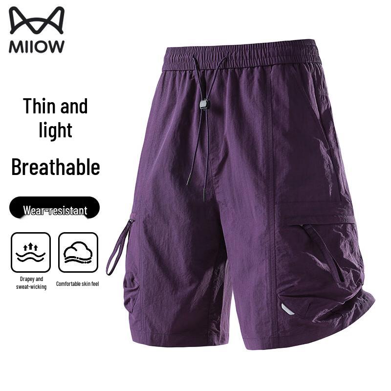 Men s Lightweight Quick-Dry Cargo Shorts L