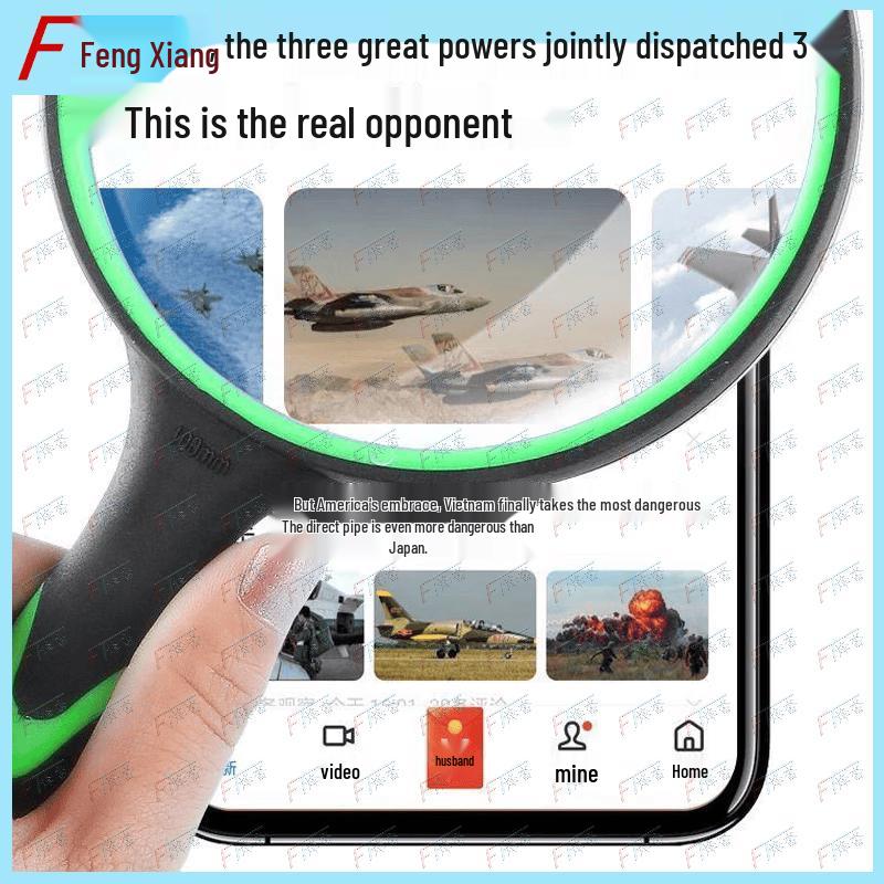 Fengta 30X HD Handheld Magnifier