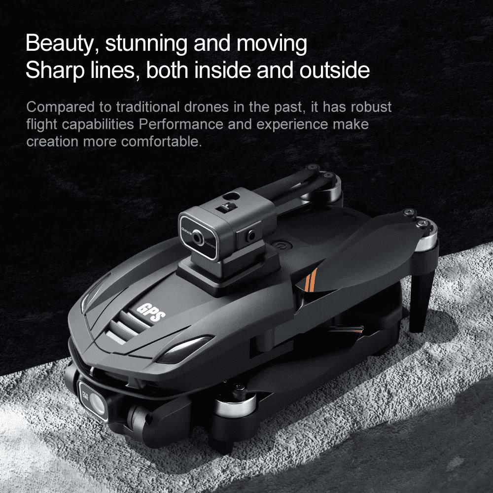2026 Original V168 GPS Drone Professional 8K HD Aerial Photography Dual-Camera Omnidirectional Obstacle Avoidance Quadcopter toy