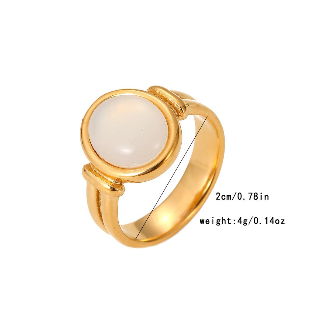 Retro ring Titanium steel does not fade Personalized Fritillary ring Women's niche design Advanced sense