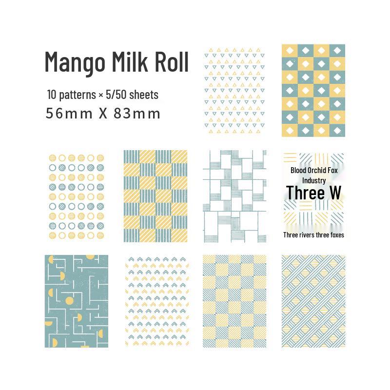 Korean-Style Retro Collage Paper & Sweet DIY Decoration Sticky Notes