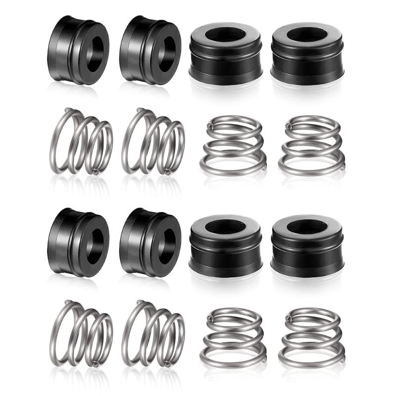 

8 шт. Комплект для ремонта смесителя RP4993 с клапанами, седлами и пружинами, водосберегающие запчасти для ремонта смесителя для обслуживания капающего крана 1