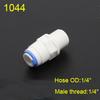 1/4" 3/8" OD Hose Tube 1/4" 1/2" 3/4" 1/8" Plastic Pipe Quick Connectors RO Water Connector Fittings Reverse Osmosis System