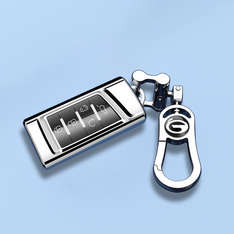 Personalized Key Cover & Lanyard for 20-23 GAC Trumpchi GS4 - Tech Protective Shell
