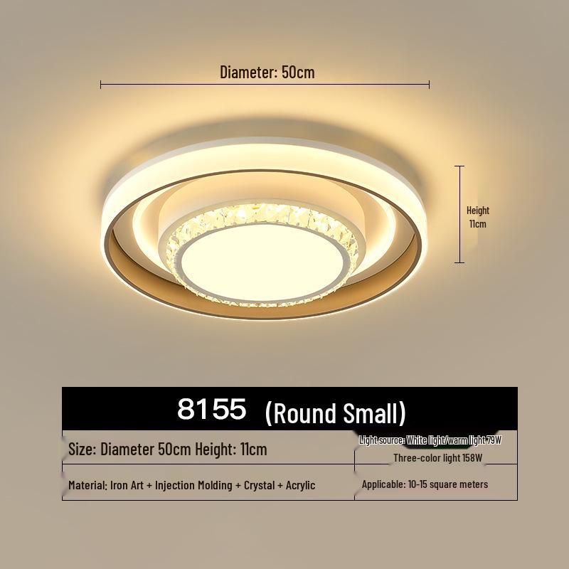 

2025 Современный Минималистичный Полноспектральный Потолочный Светильник для Гостиной, Столовой или Спальни - Защита Глаз, Супер Яркий, Прямоугольный Дизайн