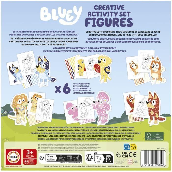 Set Créatif - EDUCA - Bluey Creative Activity Set – 3D