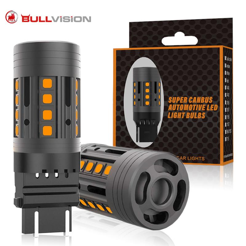 2x Canbus T20 W21W 7443 T25 3157 WY21/5W Led Bulbs Backup Reverse Lamps Daytime Running Light Brake Taillight Turn Signal Lamp T20 7443