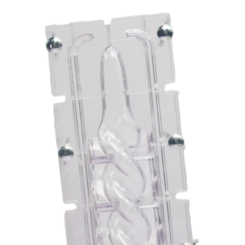 Durable Plastic Silicone Candle Mold Tall Taper Design for Resin Candles Making Tools and Festive Home Décor