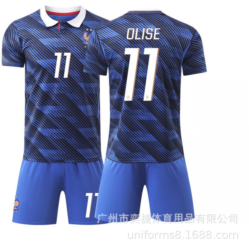 A2627 USA, Kanada und Mexiko Weltmeisterschaft Frankreich Heimspiel Nr.. 10 Mbappe Fußballtrikot 7 Dembele 11 Olise Trikot