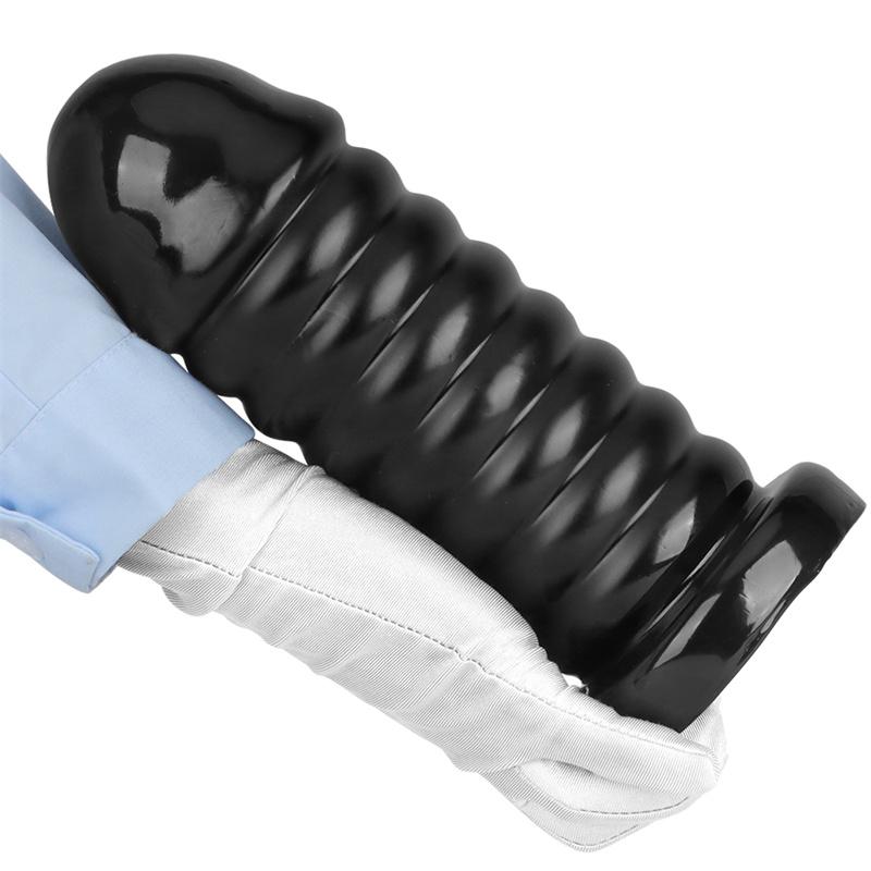 Černá chryzantéma, anální kolík, ženský, zadní komora, anální otvor, sexuální produkty, rozšiřující zařízení, extra velké dildo