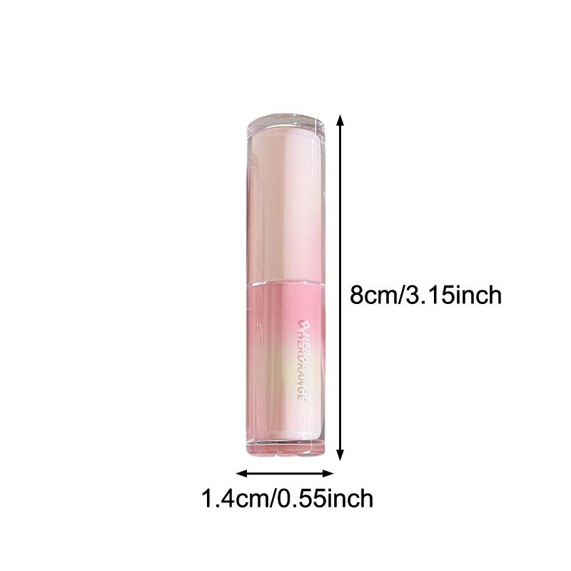 Herorange Water Gloss Mirror Lipstick Jelly Transparent Lip Stick Moisturizing Long-Lasting Solid Lip Gloss Makeup
