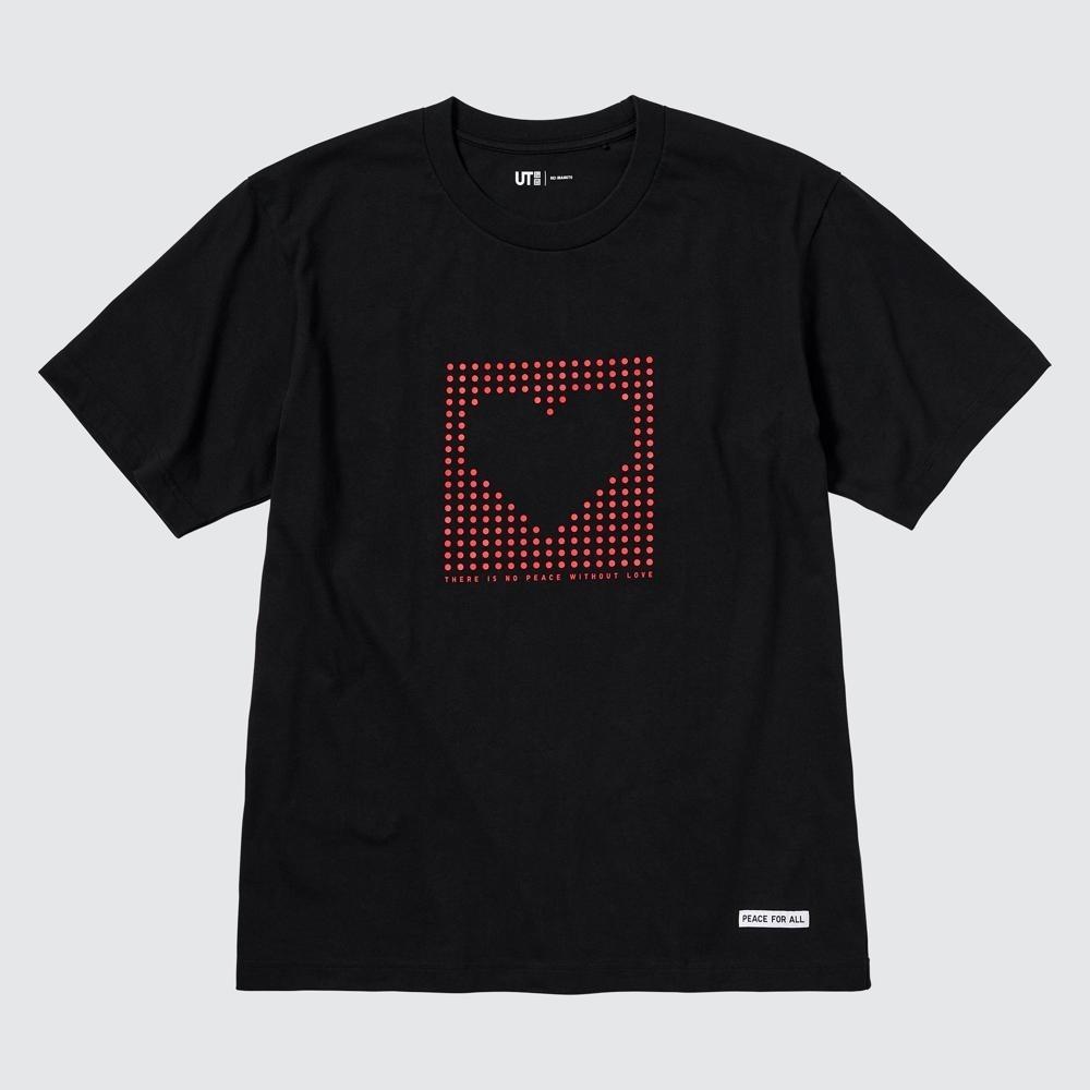 

UNIQLO МИР ДЛЯ ВСЕХ UT (Футболка с рисунком и коротким рукавом) Рей Инамото