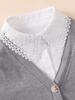 Autumn-winter Multi-functional Inner Collars—versatile, Simple Lace Embroidery New-style Shirt Fake Collars