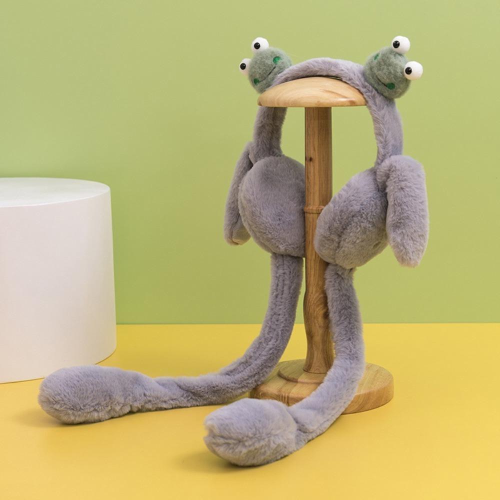 Moving Ears Funny Earmuffs Jumping Airbag Earmuff New Ear Cover  Adults