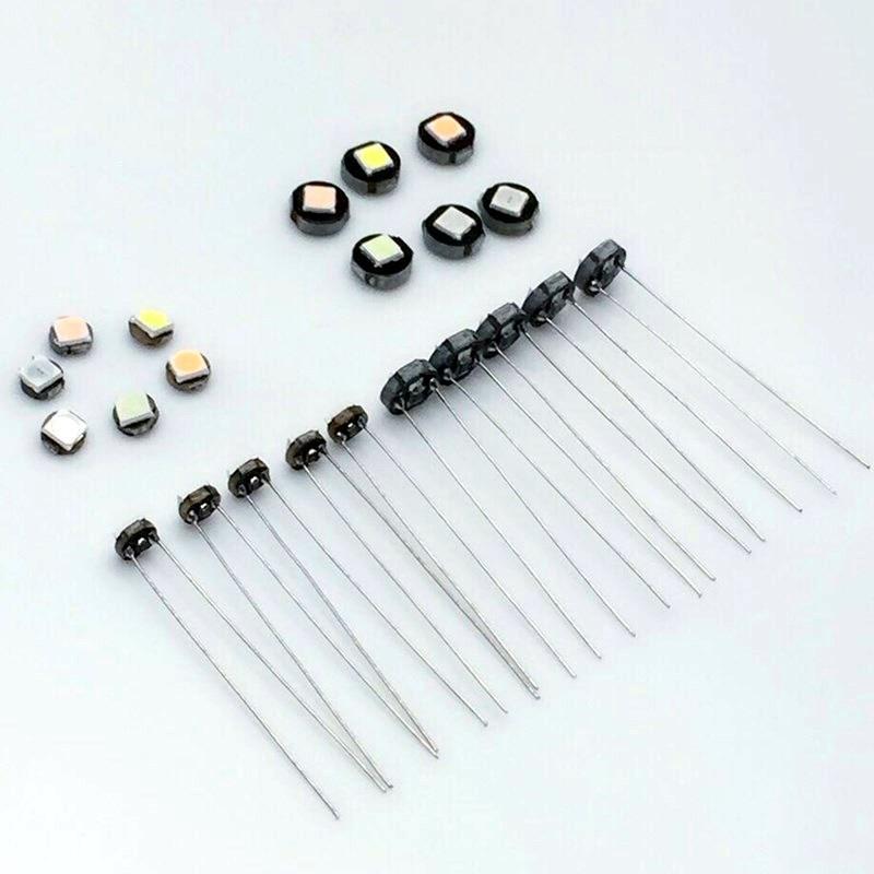 10PCS T1 T3 T4.2 T4.7 T5 Car Bulb LED Lights12V 1SMD Instrument Cluster Lamp Indicator Central Control CD Air Conditioning Lamp