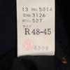 LANVIN 80s 90s Old double tailored jacket 48-45 Navy blazer Men's Used