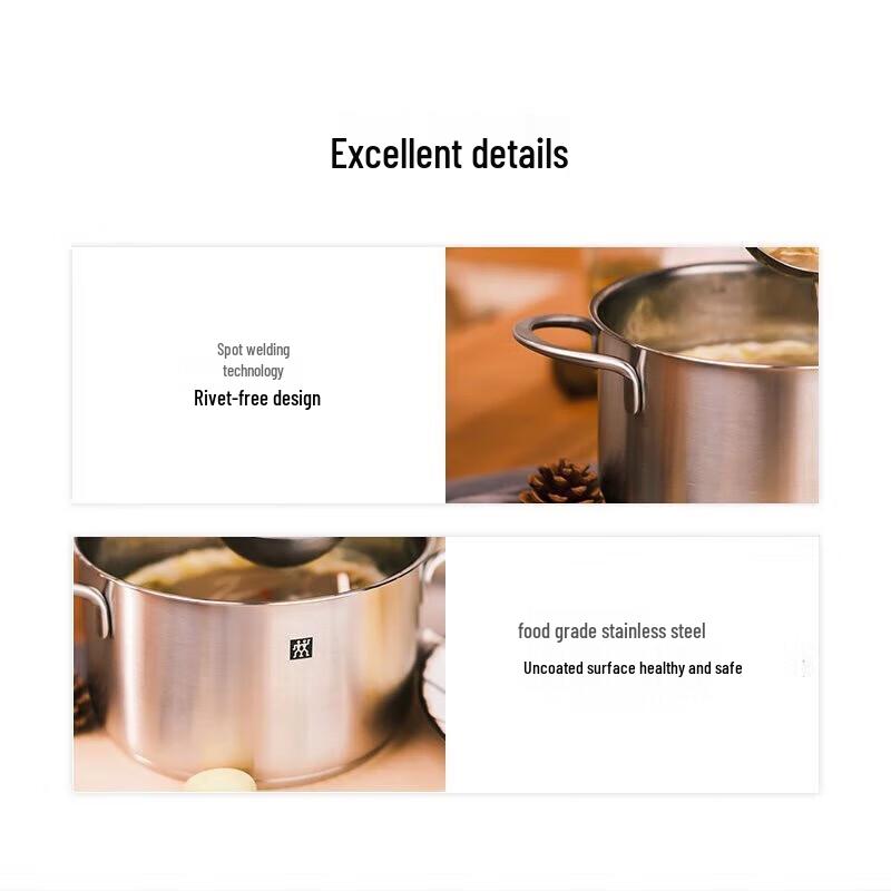 Zwilling Nova Plus Stainless Steel Stockpot