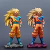 Seven Dragon Ball Figurine Super 3 Super Saiyan Statue Set Decorative Item Anime Figurine Model Gift Collectible Item