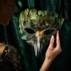 Máscara Decorativa de Plumas Máscara de Pájaro, Plumas Misteriosas Pico de Águila Animal Mitad Máscara Facial de Halloween para Halloween, Mardi Gras, Cosplay