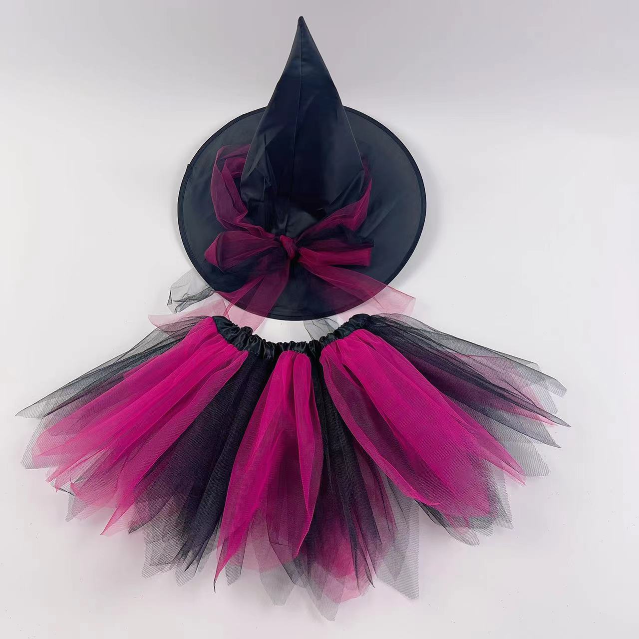 

Halloween Costume, Witch Suit, Adult Children s Skirt, European and American Puffy Skirt Tutu Skirt one size