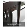 Yamazaki Jitsugyo Kitchen Towel Hanger Black Approx. W16 x D7 x H9.5cm Tower Towel Rack Washroom 6780