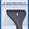 SEAMETAL 3 IN 1 Detachable Car Snow Sweeping Shovel With EVA Foam Handle Extendable Ice Scraper Car Windshield Snow Brush