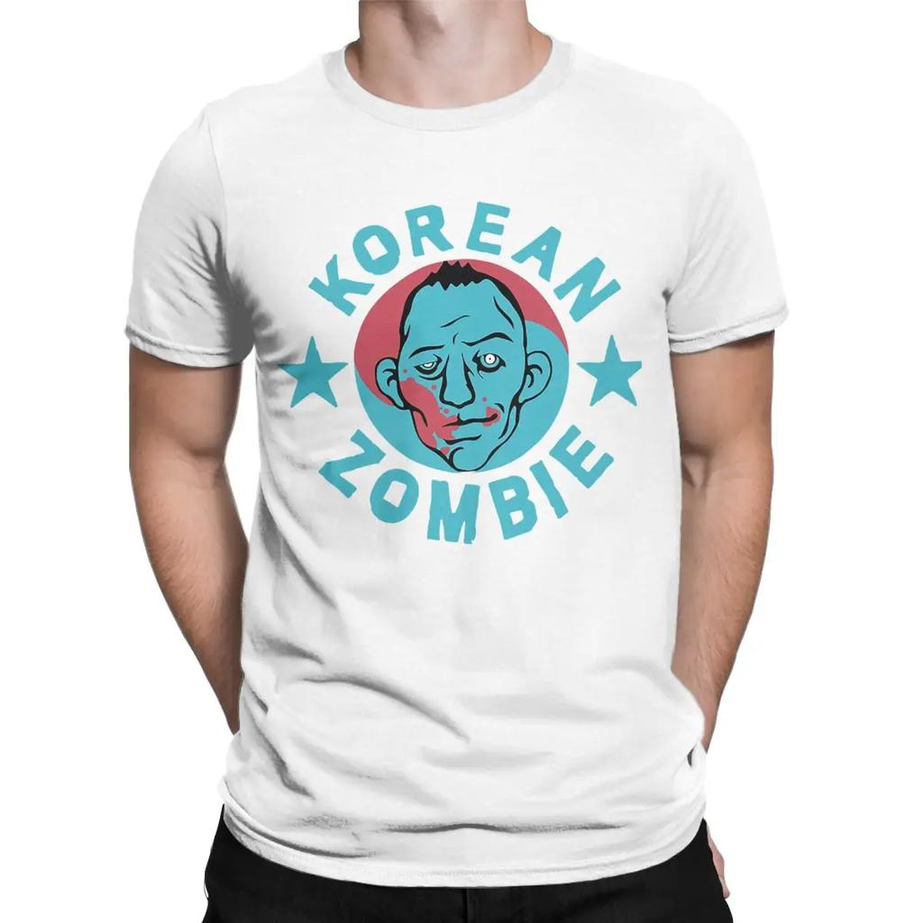 Men's Korean Zombie Chan Sung Jung T Shirt Pure Cotton Clothing Novelty Short Sleeve O Neck Tee Shirt Gift Idea T-Shirt