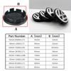 2026 Hot GT 4pcs Set Car Wheel Center Caps 55mm-76mm Hubcap Covers for VW Volkswagen Jetta MK5 Golf Passat - Styling Wheel Center Caps