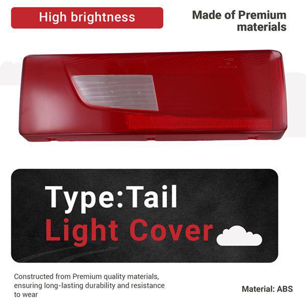 1 pc Red ABS Material: Suitable for Scania LP 2027556 2380957
