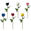 5 Stück künstliche Rose mit Stiel Simulationsblume DIY Handstrauß Dekoration für Kinder Mädchen Jungen Geburtstagsparty Dekoration