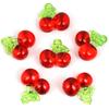 CH57 5Pcs Acrylic Fruit Strawberry Beads Beautiful Beads Transparent Handmade Diy Necklace Jewelry Handmade Beads Accessories