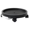 Plastic Plant Tray Rotating Wheels Tray Convenient Mobility Wheels Multiple Size Options Home Garden Flower Tray Storage Basket