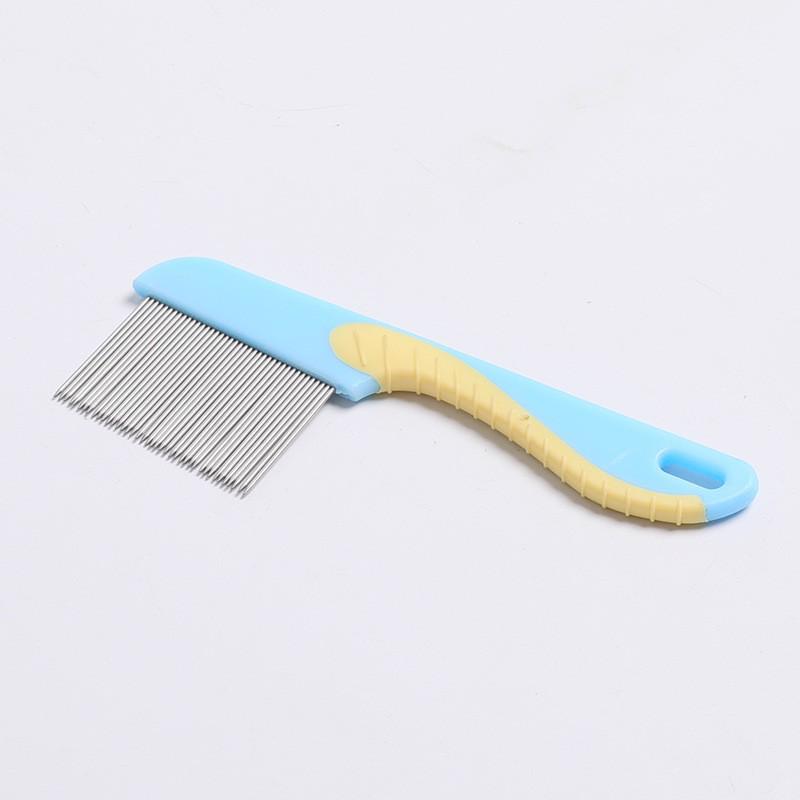 Pet Comb Stainless Steel Detangling & Flea Brush for Cats & Dogs