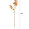 73cm Faux Butterfly Orchid 3 Fork Simulation Flower Real Touch Artificial Orchid Plant  Party