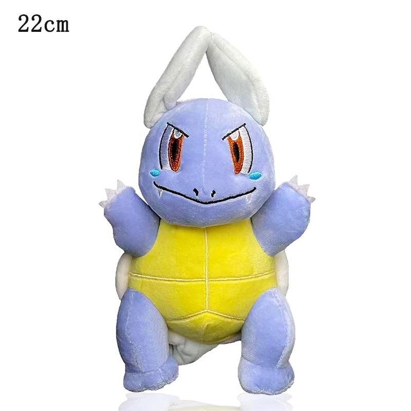 20cm Pokémon Squirtle Marill Pikachu Doll Anime Azumaril Blastoise Poliwag Lapras Spheal Plush Toys Collectible Gifts