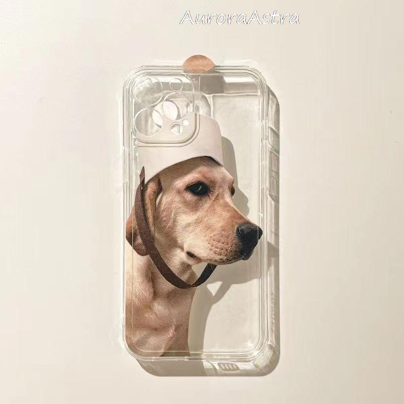 Salted Fish & Funny Animals Protective Phone Case For iPhone 17 Air 16 15 13 12 11 Pro Max Pro Plus Anti-Drop Soft Carcasa Cover