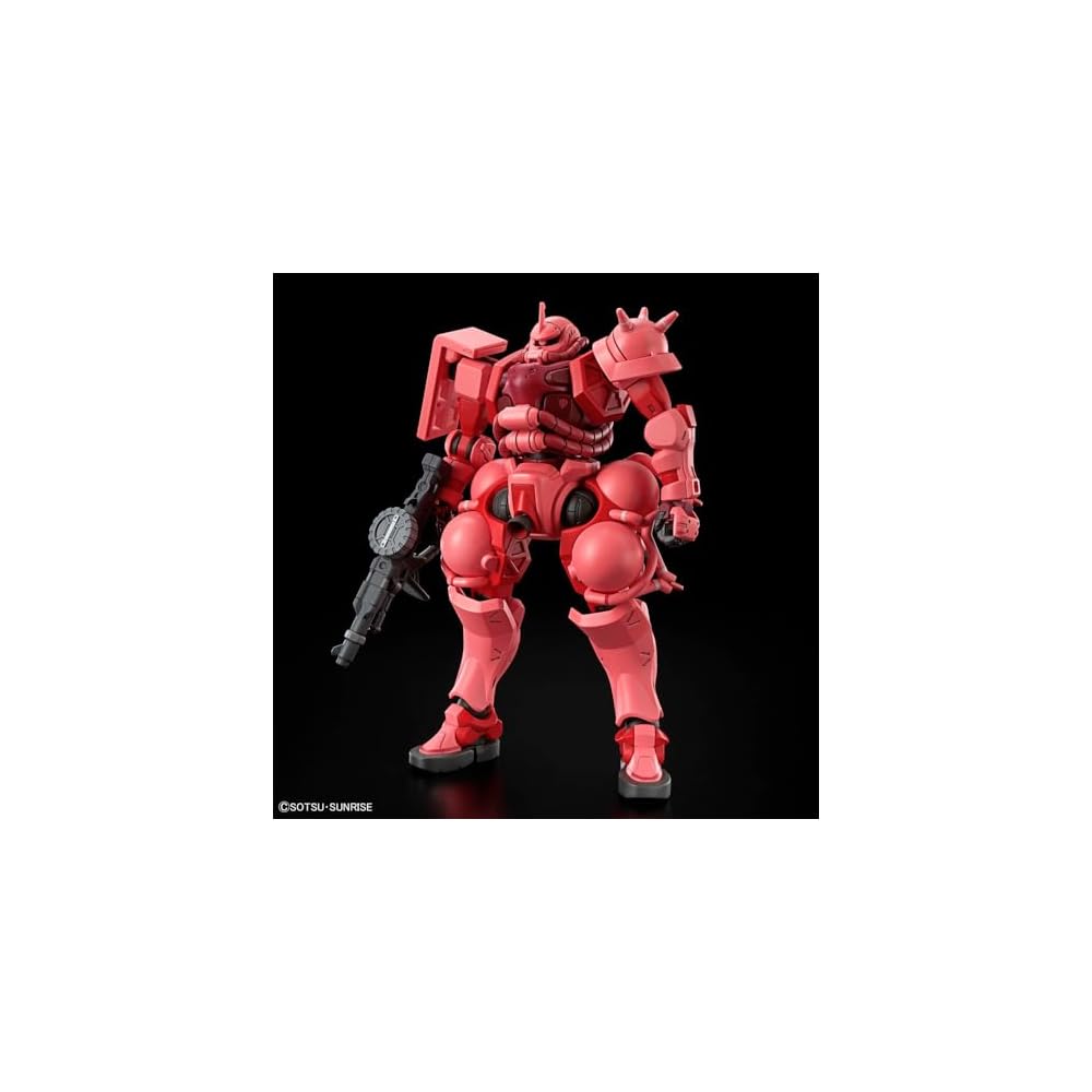 Bandai Spirits Gundam GQuuuuuuX Char's Zaku GQ 1/144 Scale Color-Coded Plastic Model Kit