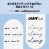 LAMY Logo Brushed Ballpoint Pen Elegant and Durable Stainless Steel Ballpoint Pen Line Width M Includes Large Capacity Refill Black LAMY M 16 - - -