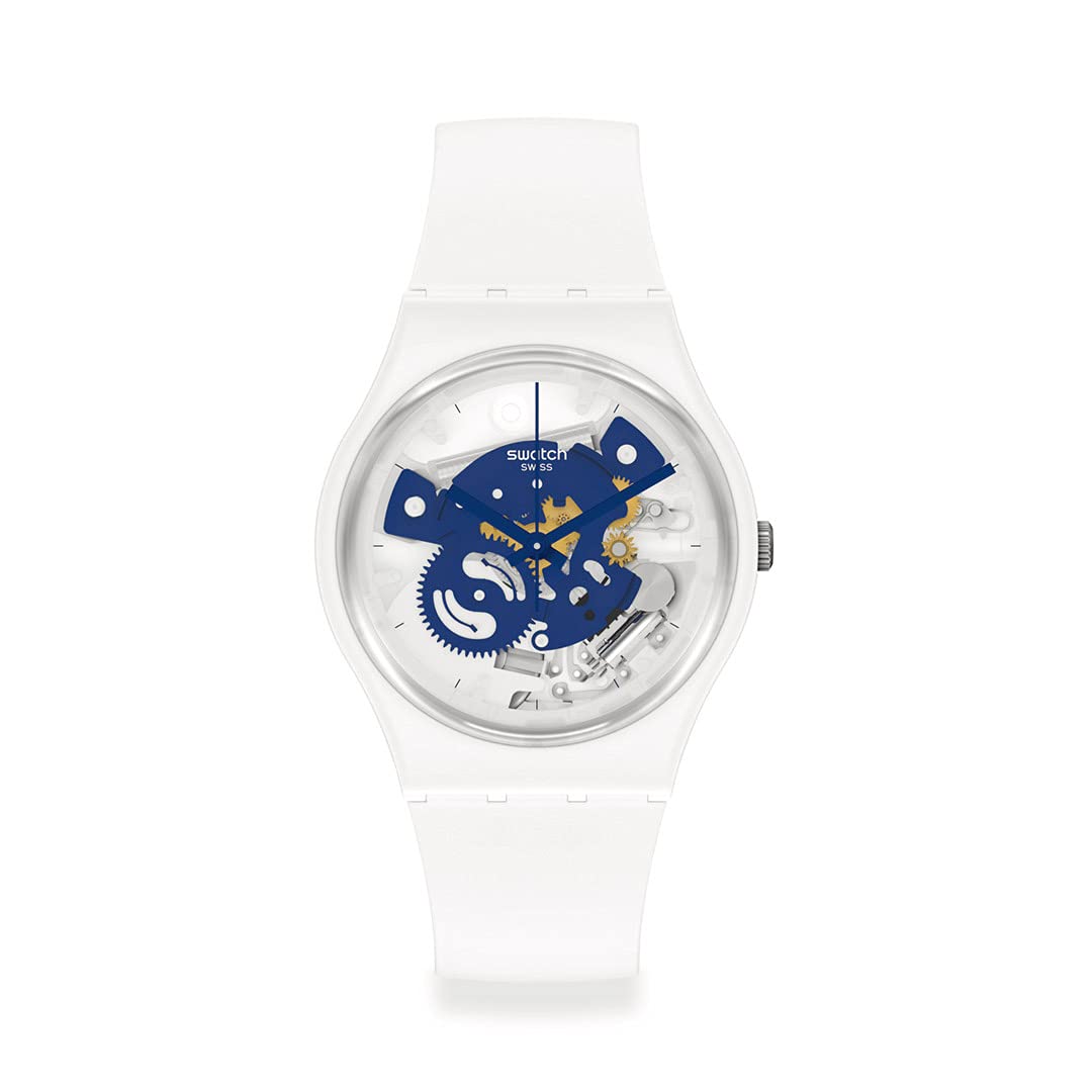 

Белые наручные часы Swatch SO31W103 белый