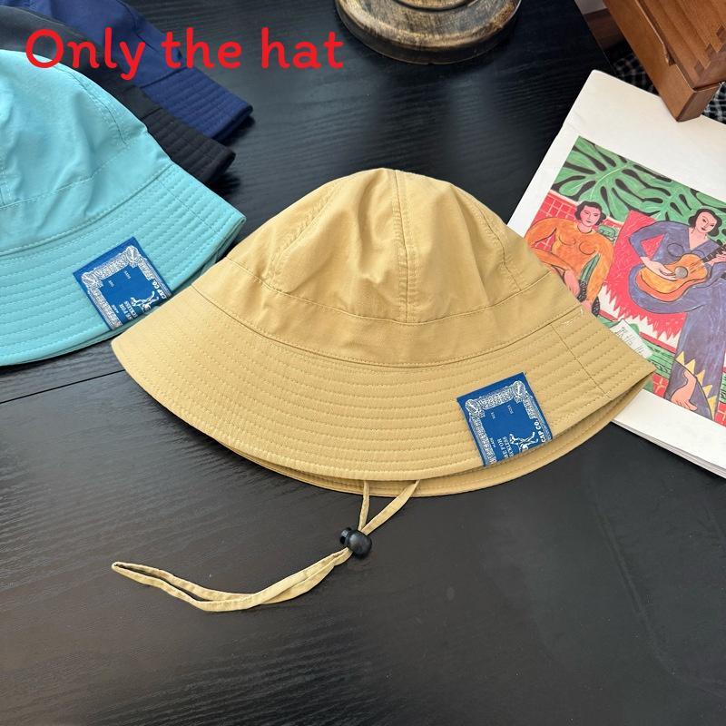 Travel And Hiking Sun Hat With Adjustable Fit Embroidered Letter Design For Men And Women