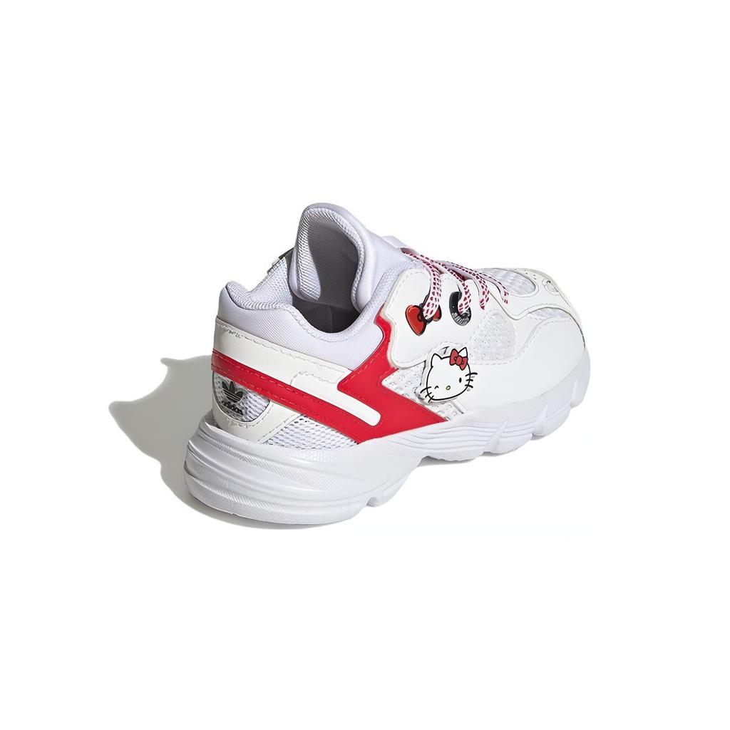 Hello Kitty x adidas Astir I Weiß Lebhaftes Rot Babysneakers Wolkenweiß Kernschwarz GX1912
