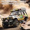 1:18 Scale RC Crawler, 2.4GHz Full Proportional Remote Control Off Road Car, RC Truck with LED Lights