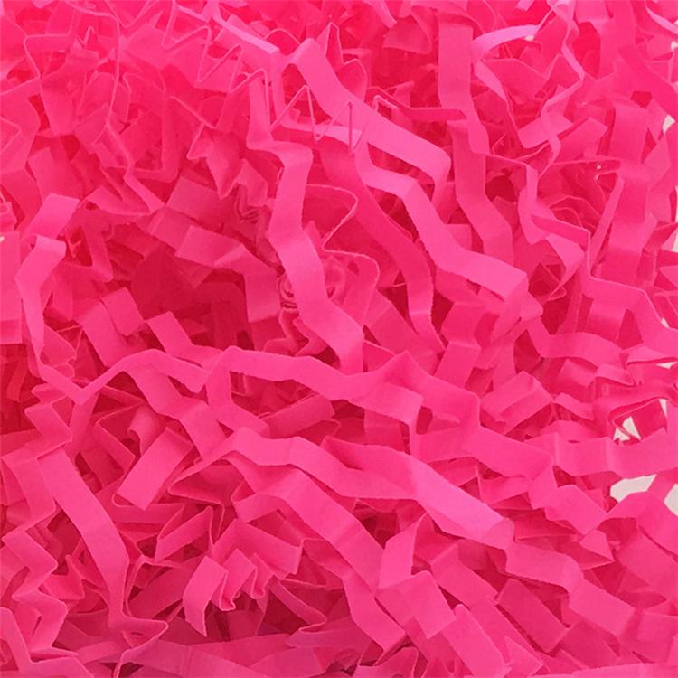 500g/1kg/Folded paper raffia wave paper high-end gift box candy birthday wedding party children's color DIY filling ornaments