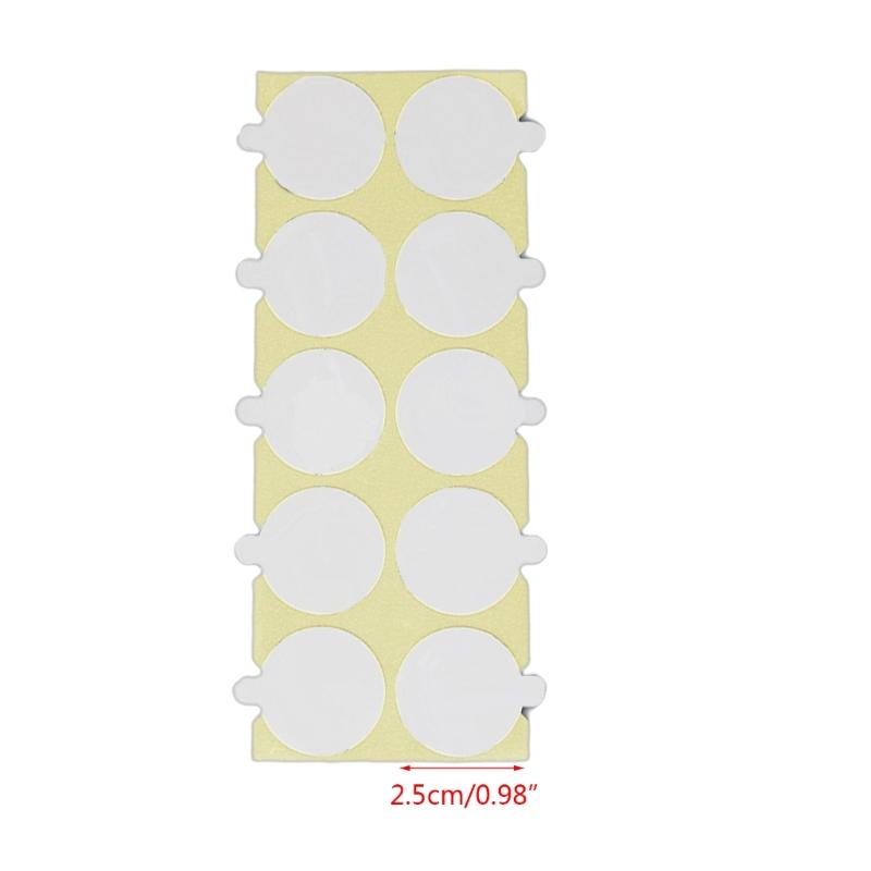 Double-Sided Stickers Round Adhesive Dots for Wax Seal 10Sheets (100pcs) Improve DIY Project Craft Adhesive Waxing